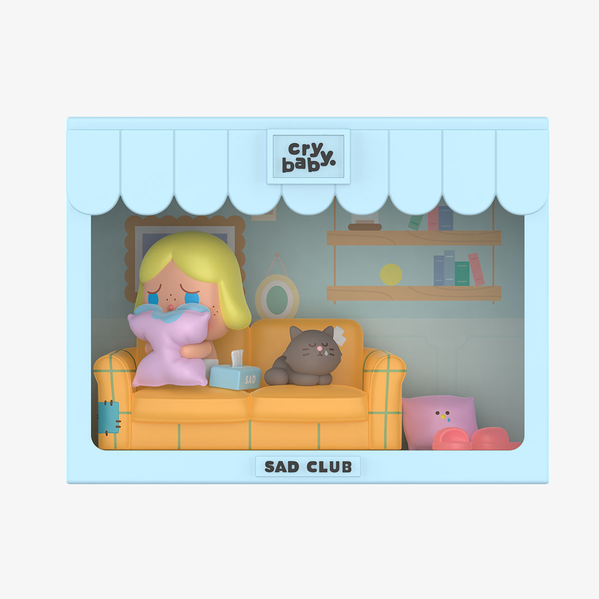CRYBABY Sad Club Series Scene Sets - POP MART (Japan)
