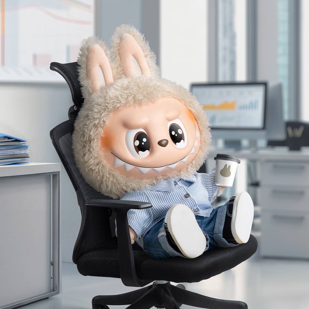 THE MONSTERS - FLIP WITH ME Vinyl Plush Doll - POP MART (Netherlands)