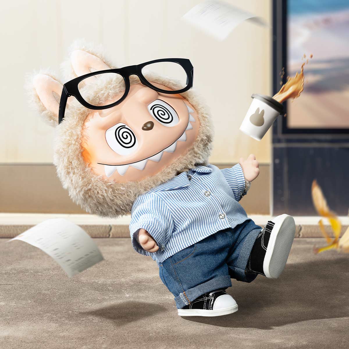 THE MONSTERS - FLIP WITH ME Vinyl Plush Doll - POP MART (Austria)