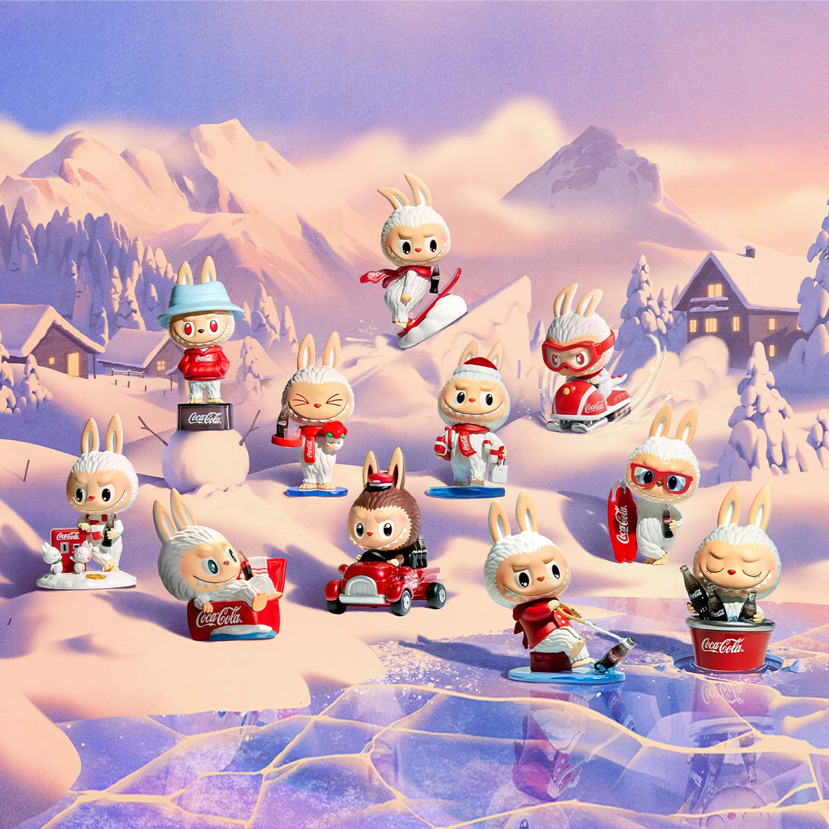 THE MONSTERS COCA-COLA Series Figures - POP MART (Japan)