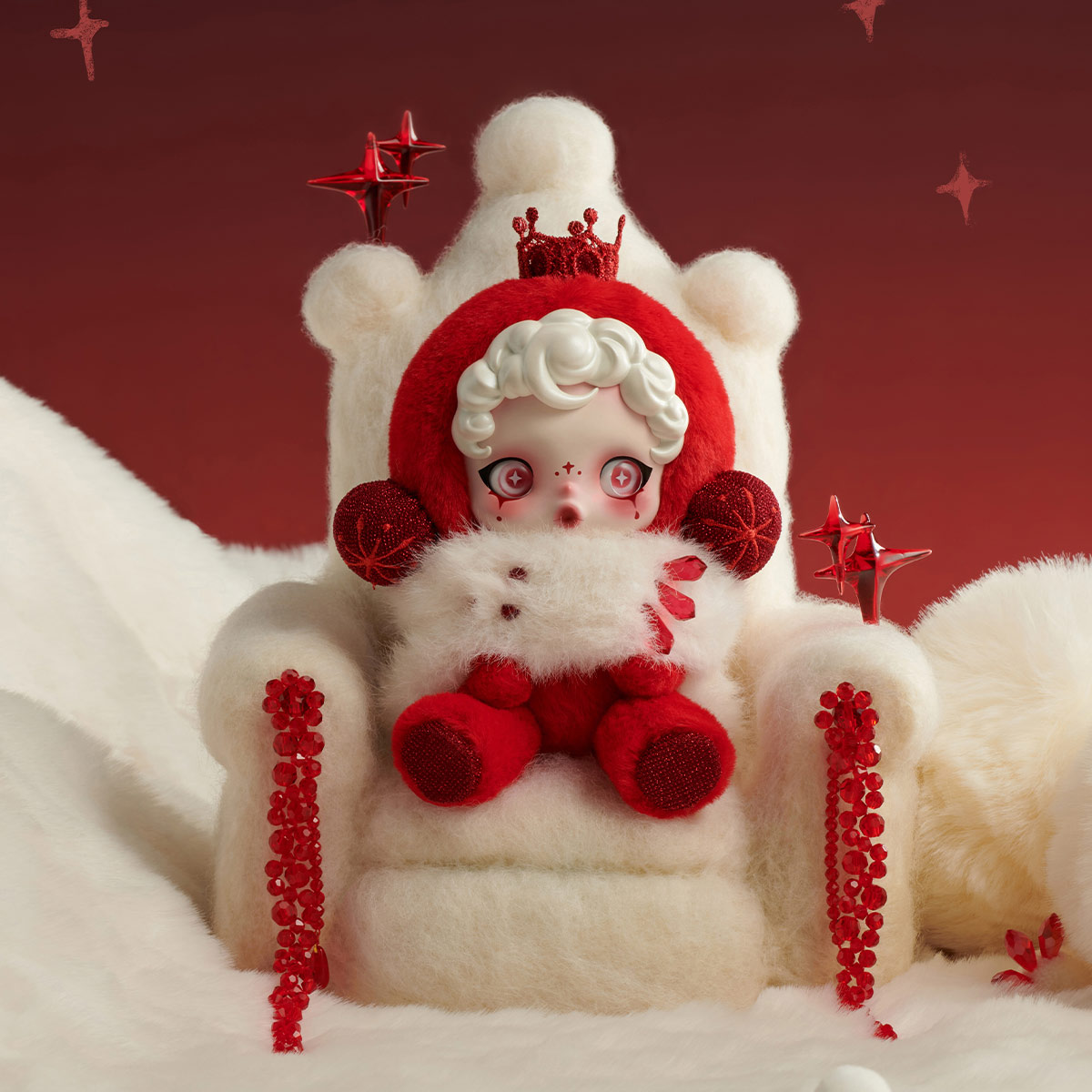 SKULLPANDA Winter Symphony Series Plush - POP MART (Japan)