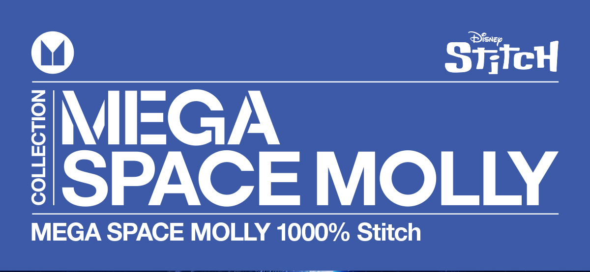 MEGA SPACE MOLLY 1000% 史迪奇 - POP MART (Japan)