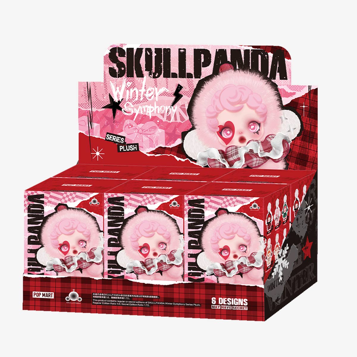 SKULLPANDA Winter Symphony Series Plush - POP MART (Japan)
