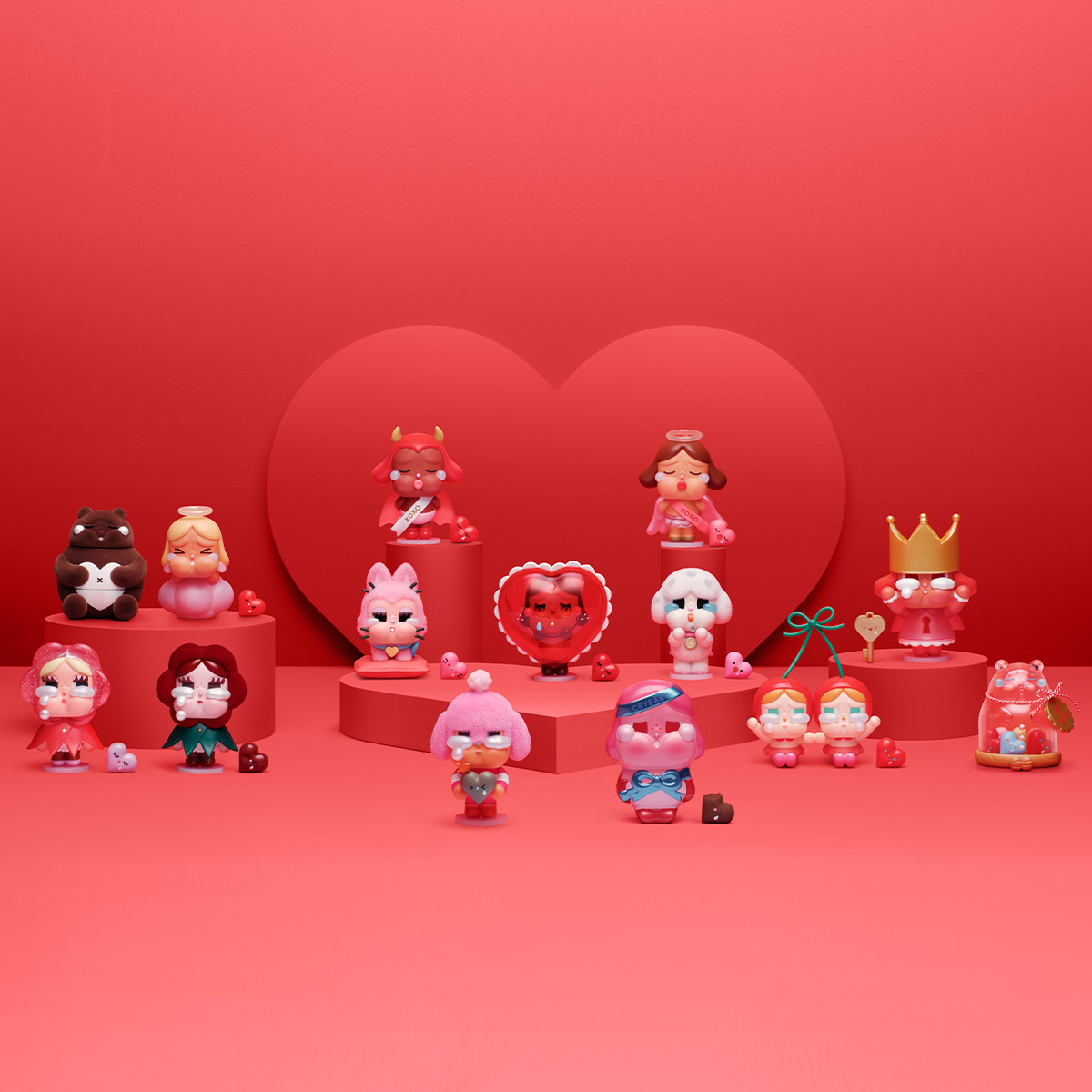 CRYBABY Crying For Love Series Figures - POP MART (Hong Kong, China)