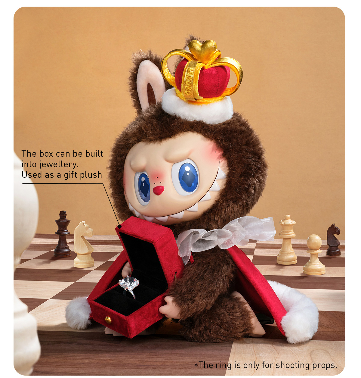 THE MONSTERS Let's Checkmate Series-Vinyl Plush Doll - POP MART