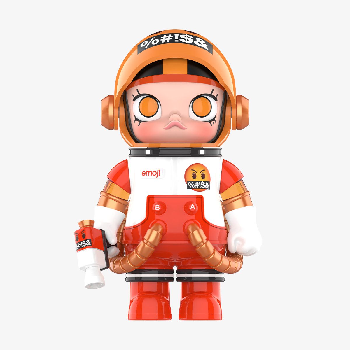 MEGA SPACE MOLLY 100% × emoji™ Series - POP MART (Japan)