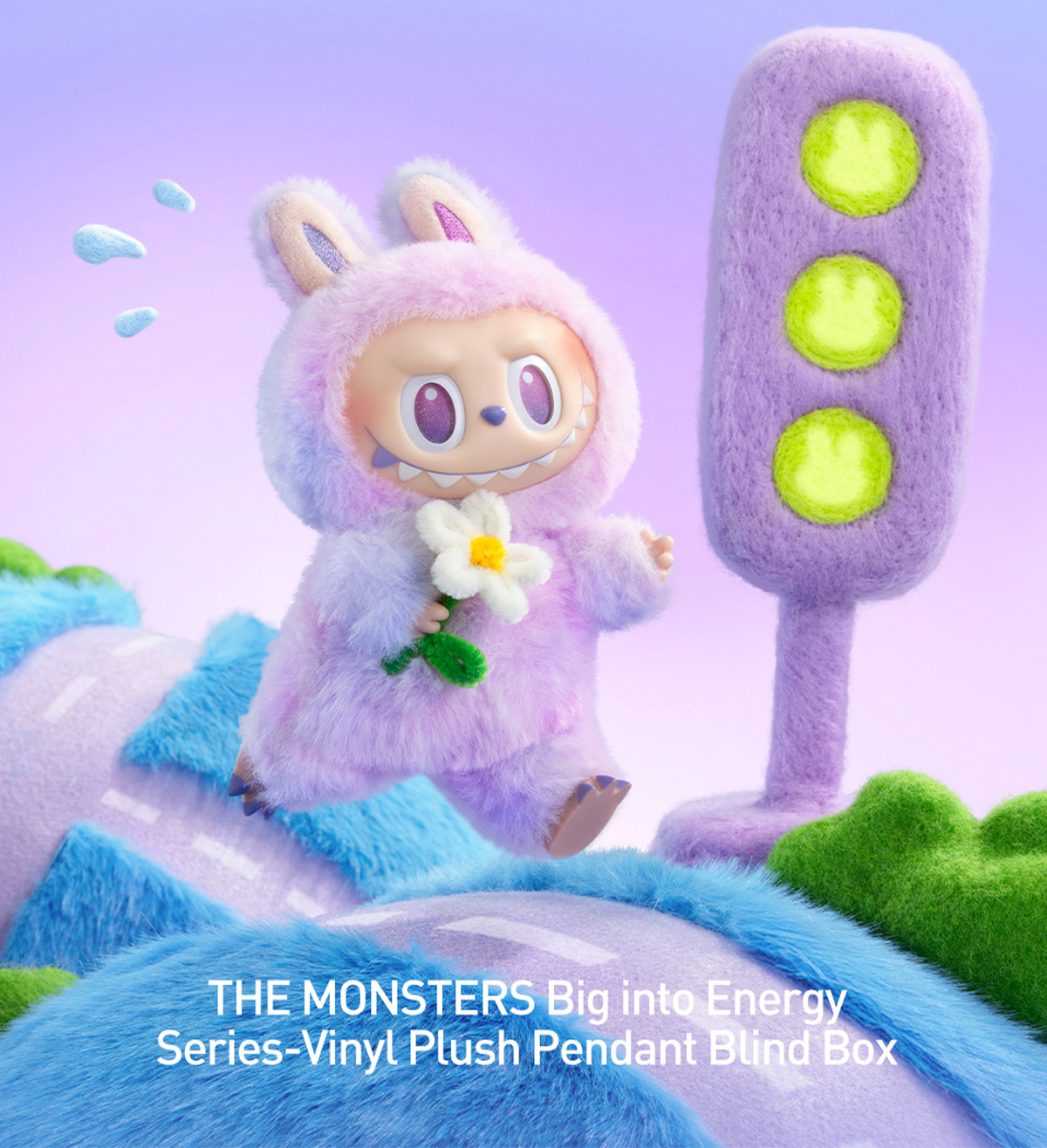 POP NOW:THE MONSTERS Big into Energy シリーズ ぬいぐるみペンダント