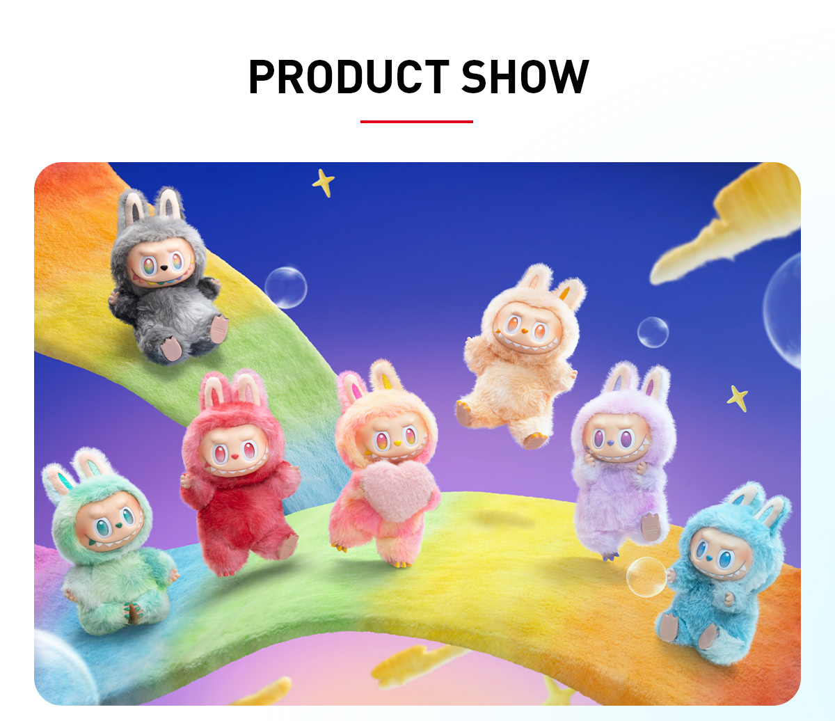 POP NOW:THE MONSTERS Big into Energy シリーズ ぬいぐるみペンダント