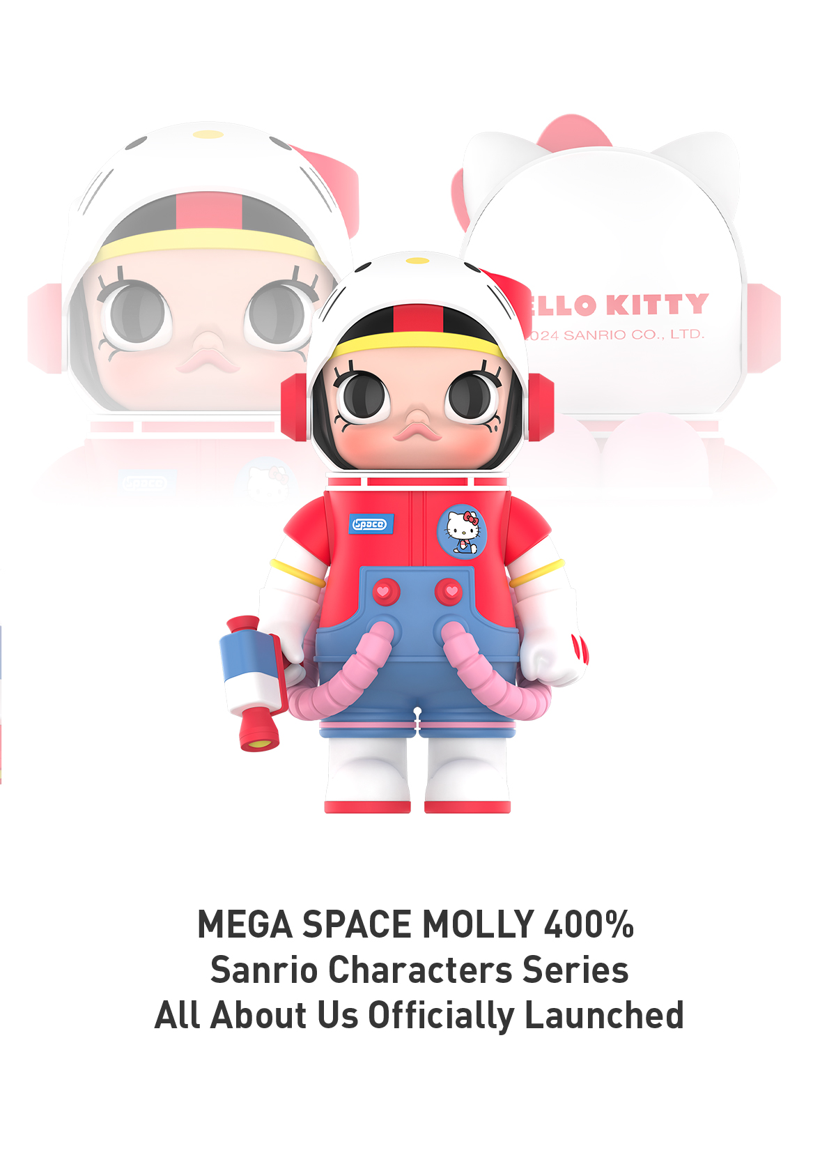POP NOW:MEGA SPACE MOLLY 400% Sanrio Characters Series - POP MART
