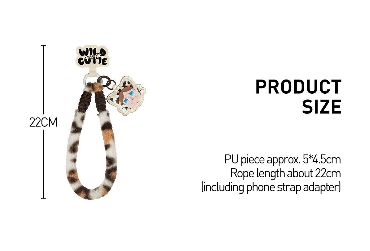 CRYBABY Wild but Cutie Series-Phone Charm Blind Box - POP MART (Japan)