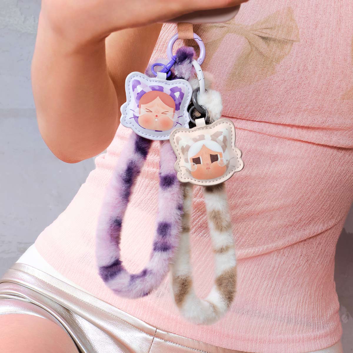 CRYBABY Wild but Cutie Series-Phone Charm Blind Box - POP MART (Japan)