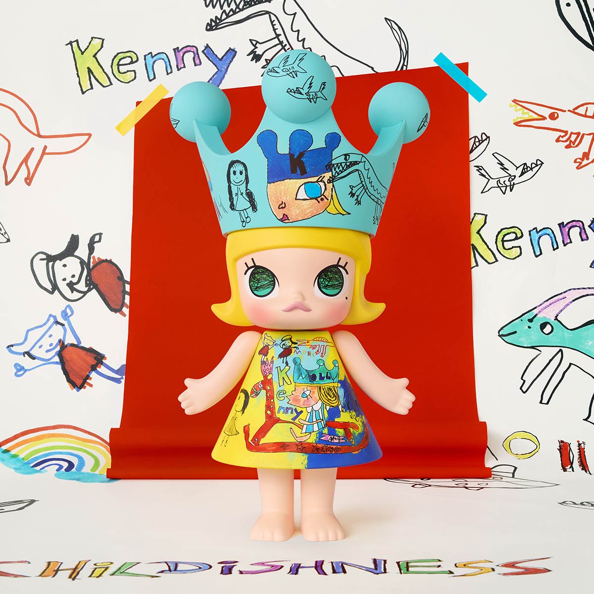 MEGA ROYAL MOLLY 400% Childishness-Copy - POP MART (Denmark)