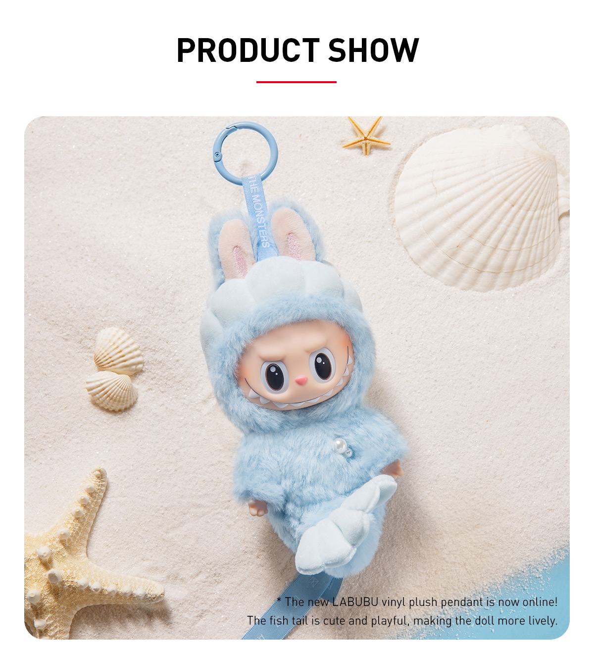 LABUBU HIDE AND SEEK IN SINGAPORE SERIES-Vinyl Plush Doll Pendant