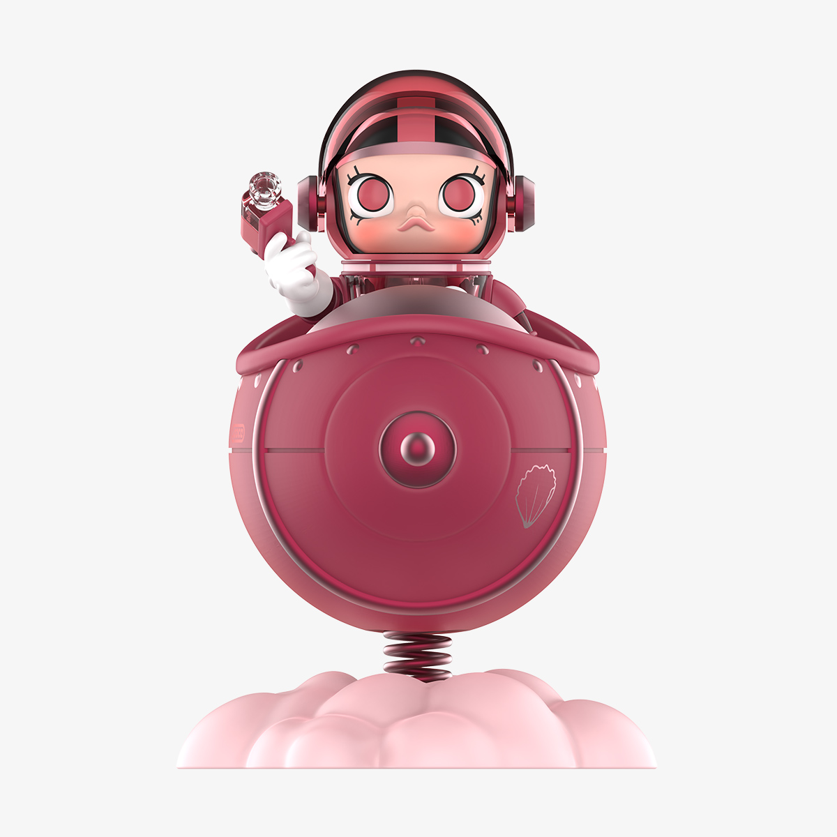 MEGA SPACE MOLLY 100% Blooming-Hibiscus - POP MART (Singapore)