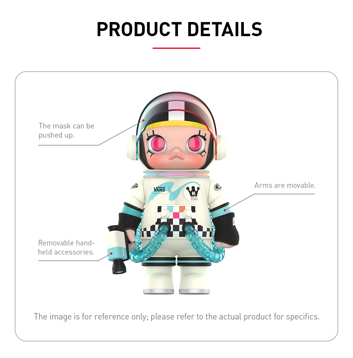 MEGA SPACE MOLLY 400% VANS - POP MART (France)