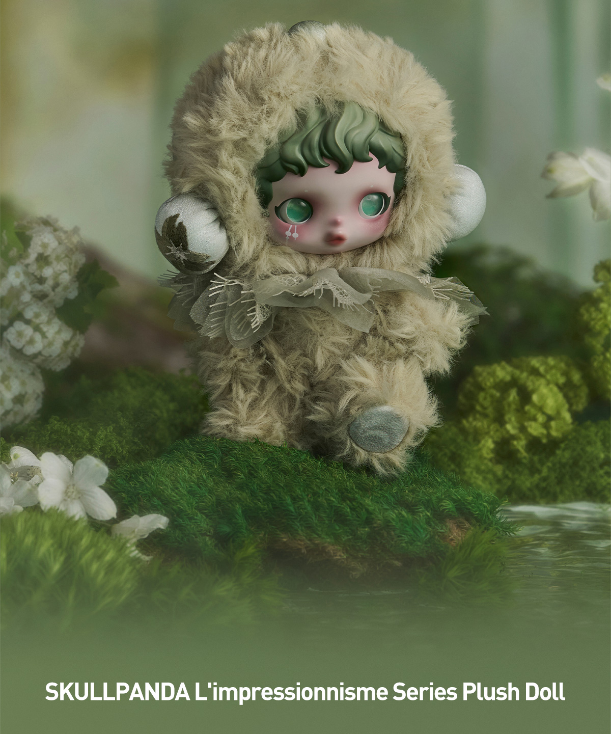 SKULLPANDA L'impressionnisme Series Plush Doll - POP MART (Japan)