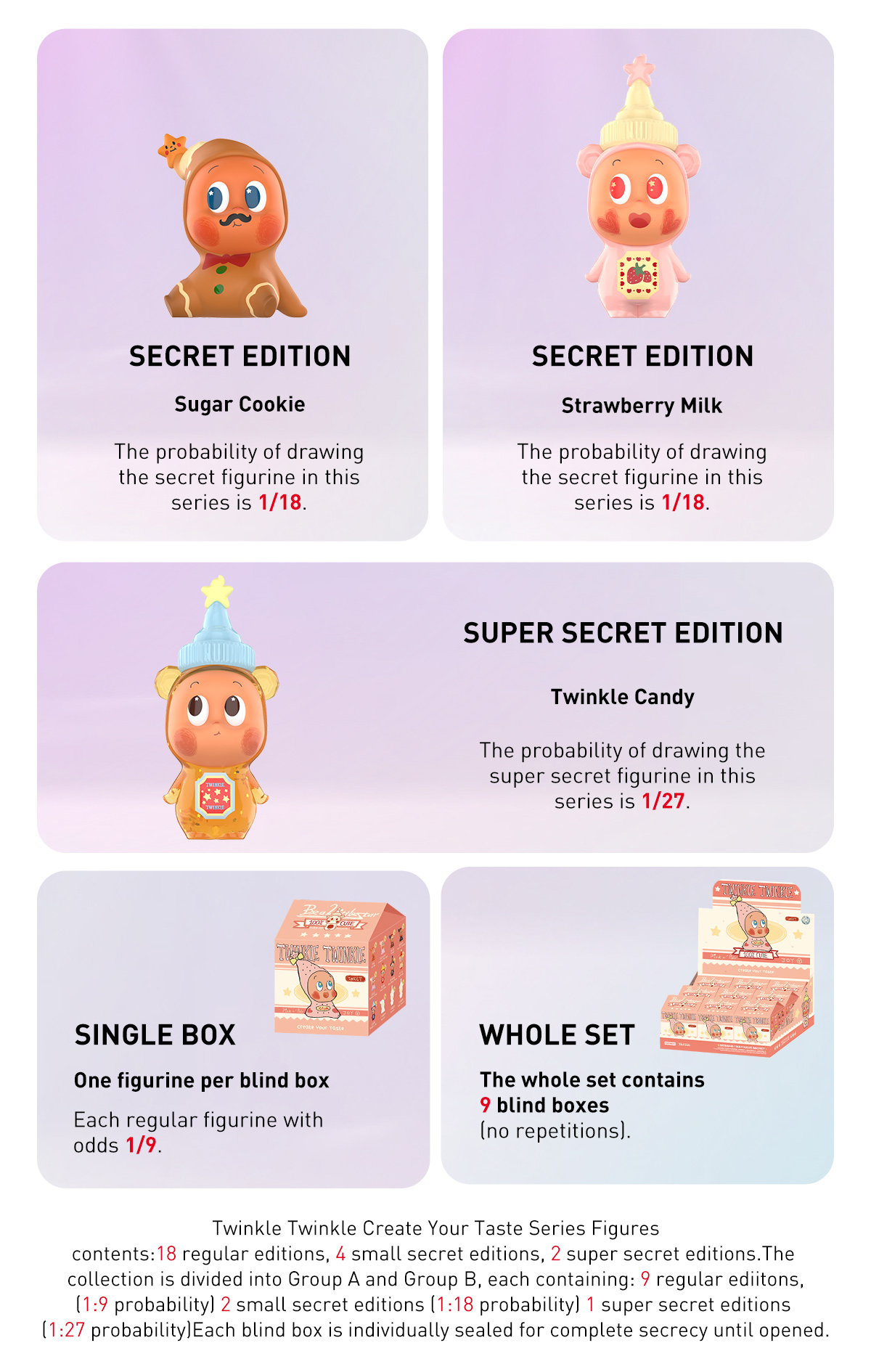 POP NOW:Twinkle Twinkle Create Your Taste シリーズ-B - POP MART