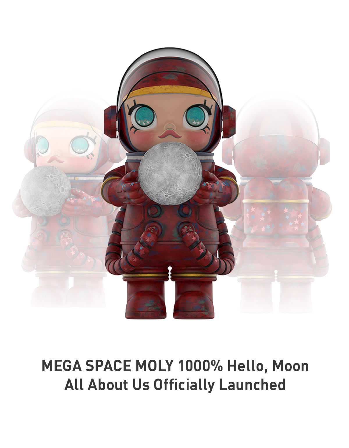 MEGA SPACE MOLLY 1000% Hello,Moon - POP MART (Australia)