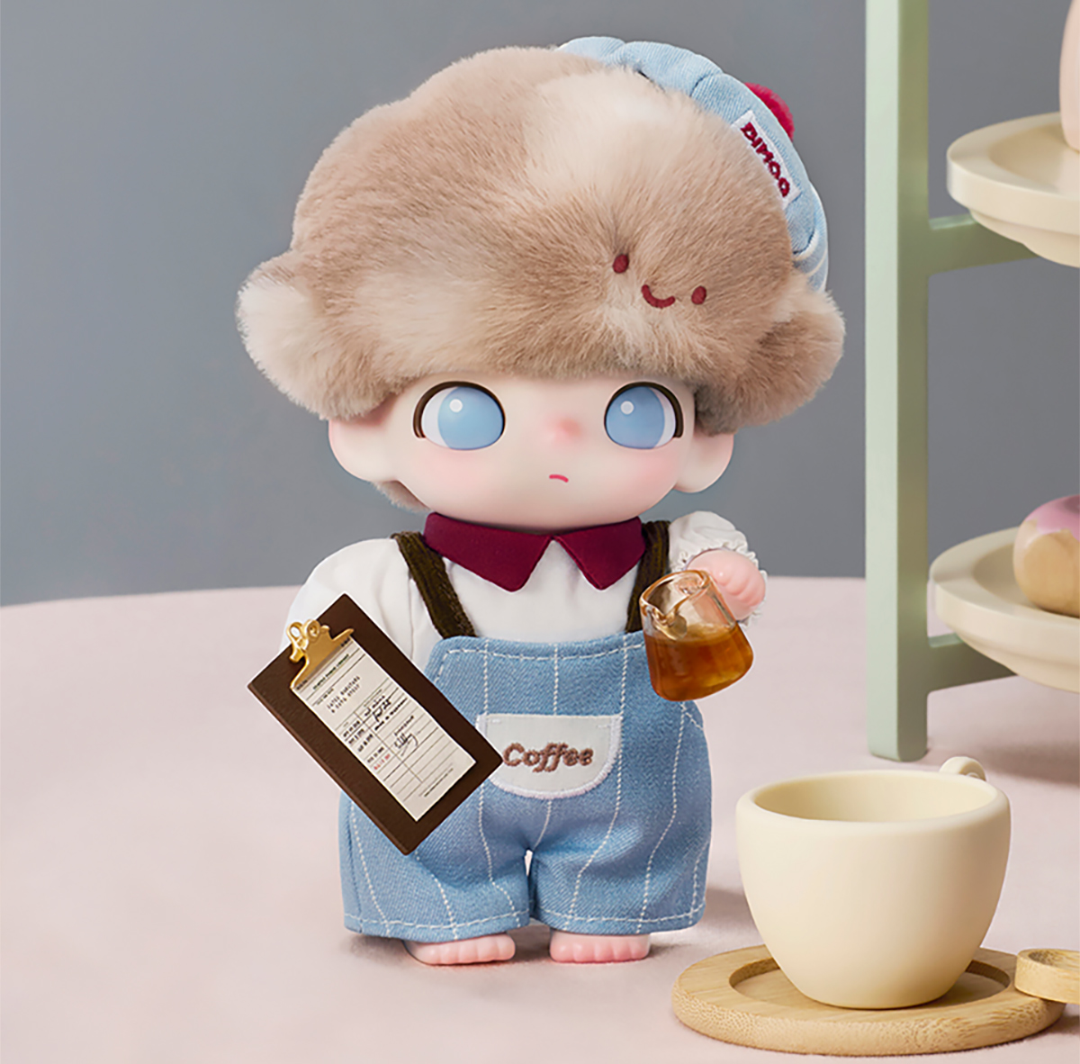 DIMOO Crush on Coffee Series-Vinyl Plush Blister Pack - POP MART