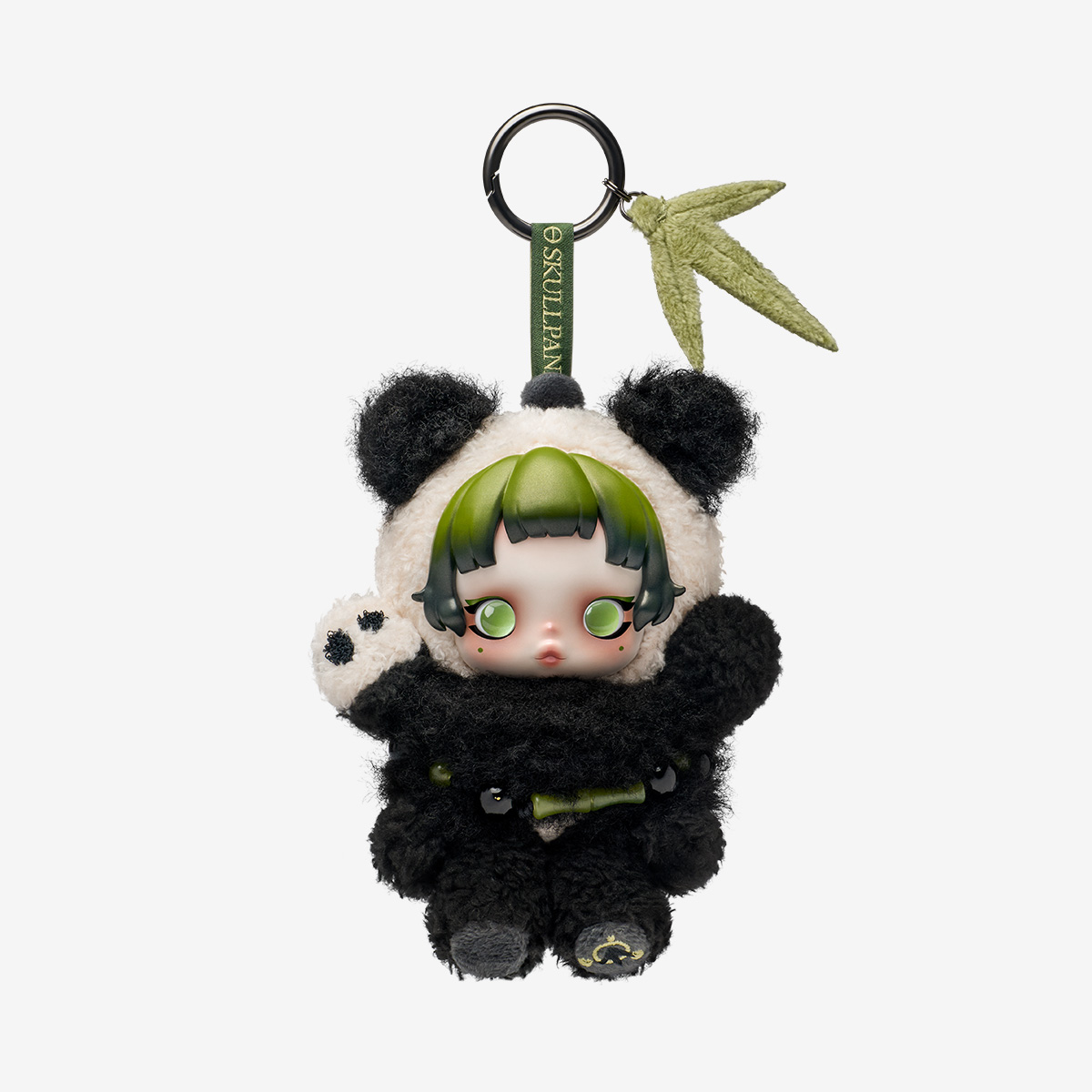 SKULLPANDA Lazy Panda Plush Doll Pendant - POP MART (Denmark)