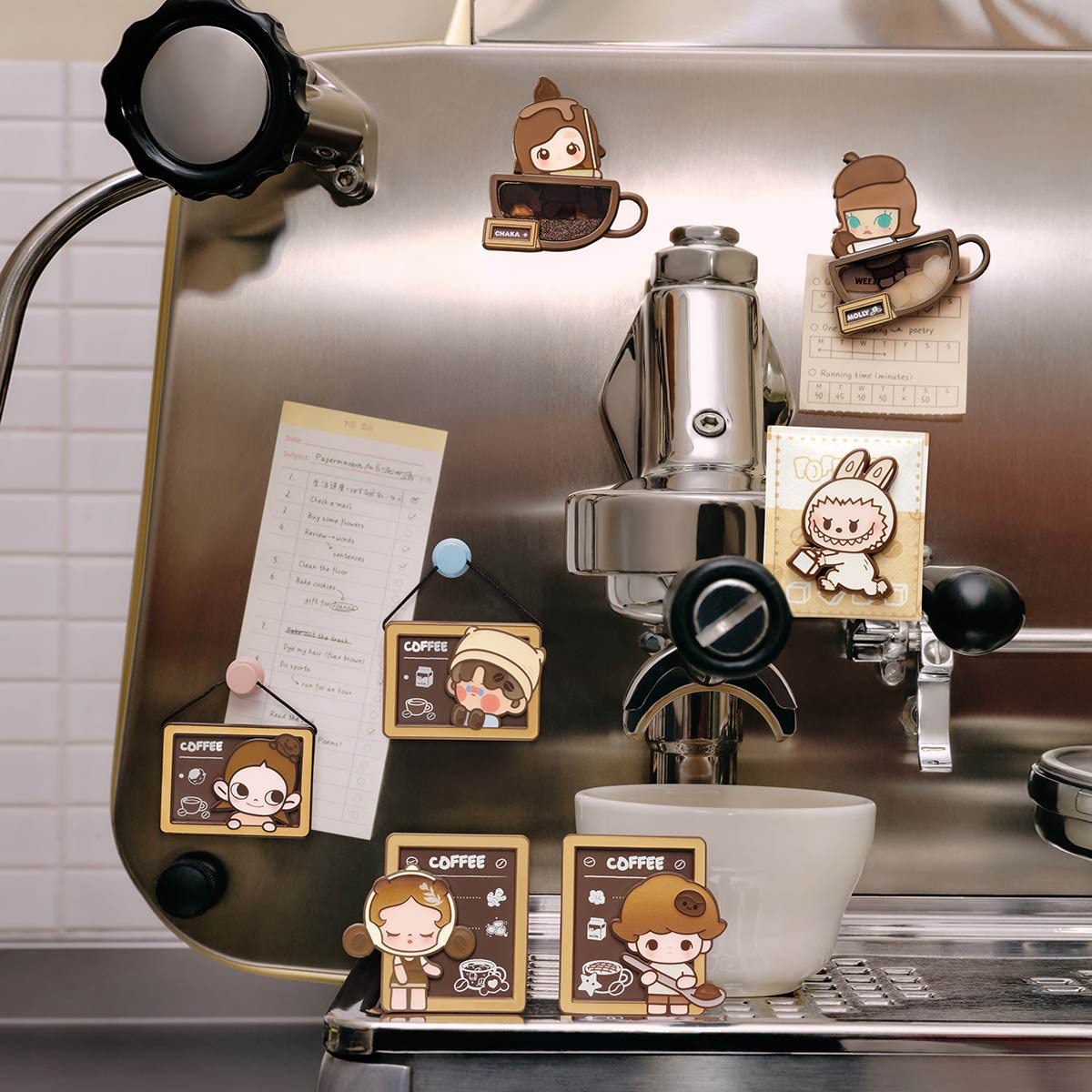 POP BEAN Coffee Factory Series-Fridge Magnet - POP MART (Japan)