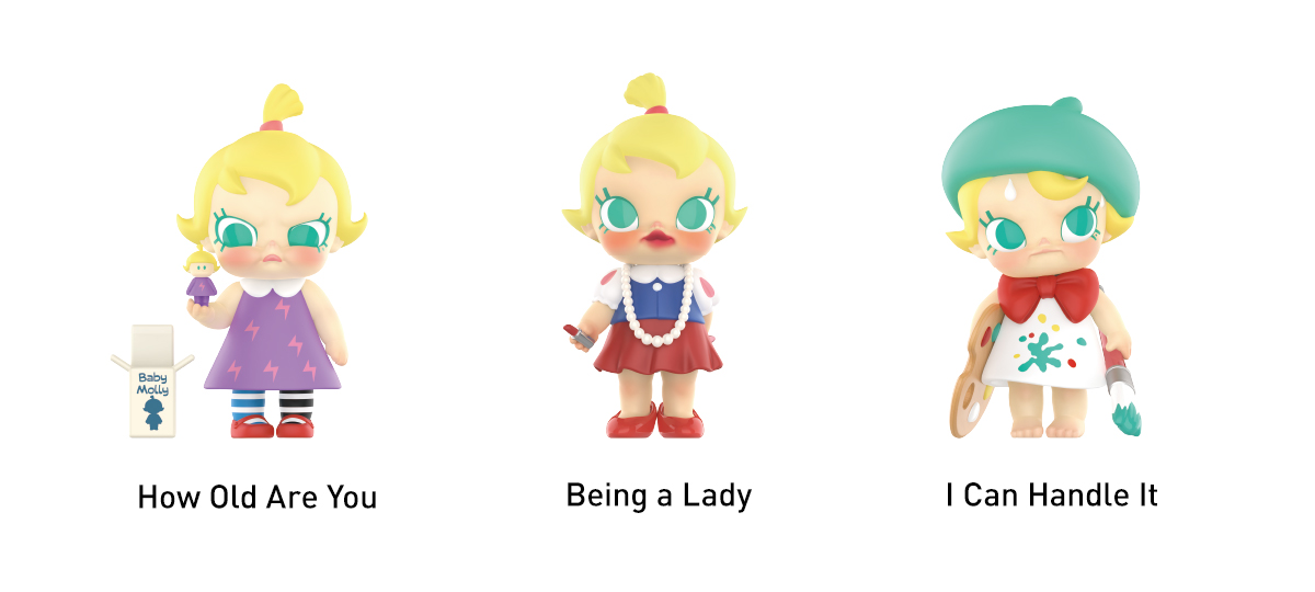 Baby Molly When I was Three！Series Figures - POP MART (Japan)