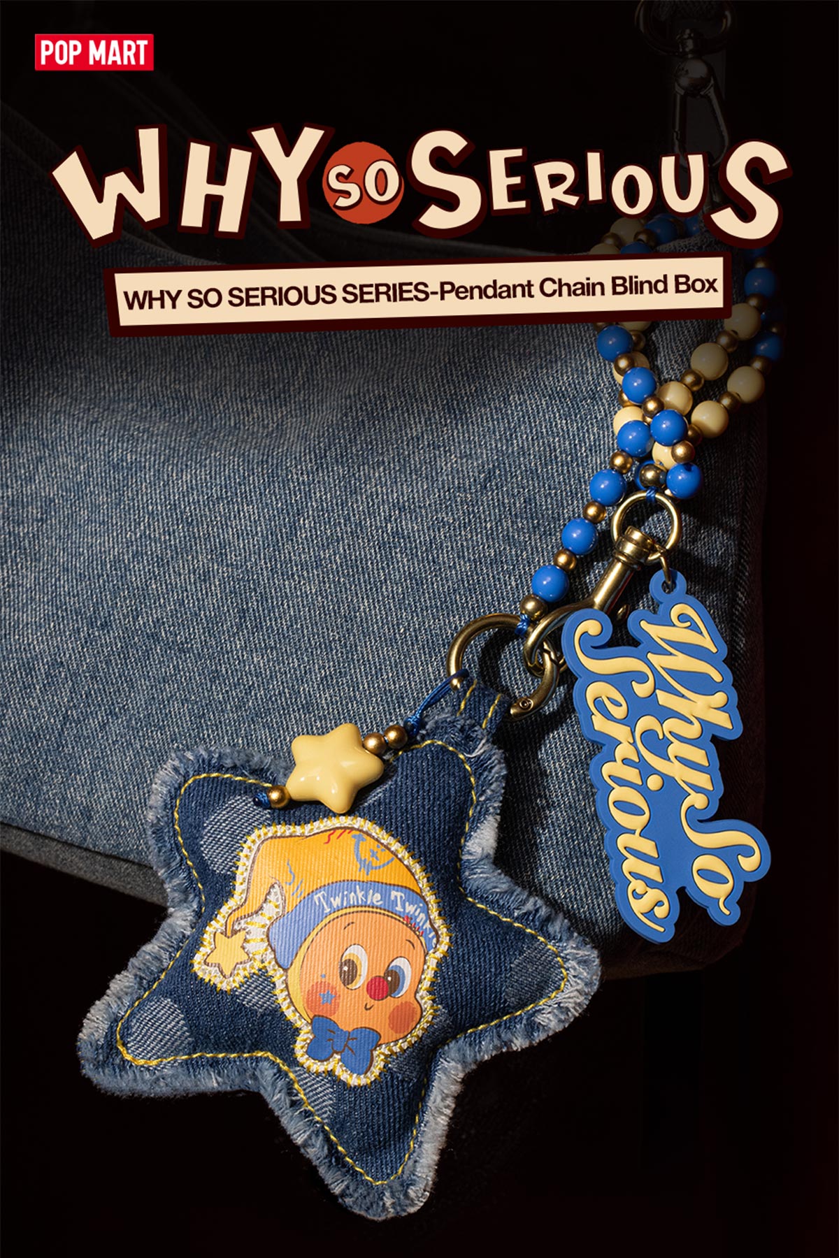 POP NOW:WHY SO SERIOUS シリーズペンダントチェーン - POP MART (Japan)
