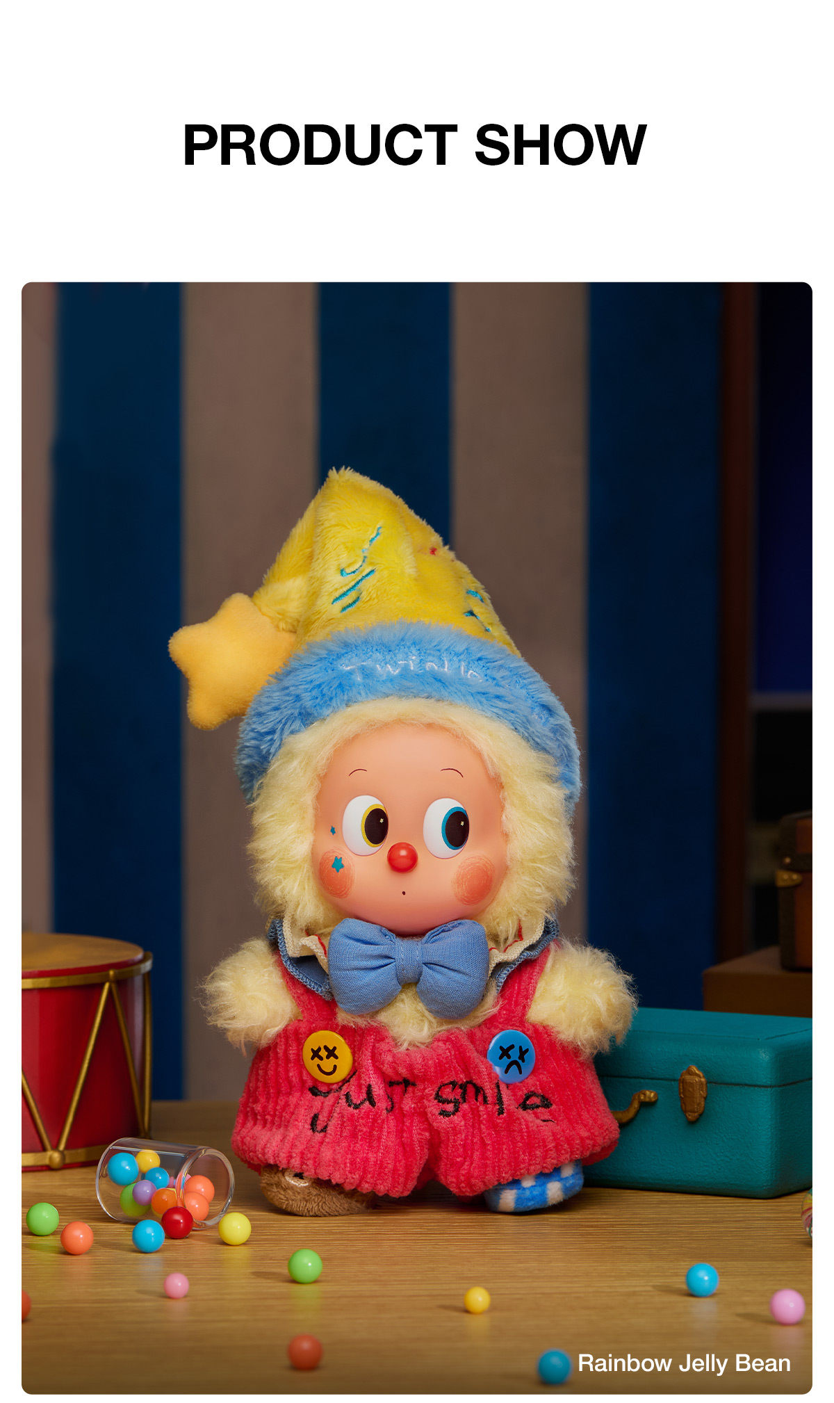 POP NOW:WHY SO SERIOUS Series-Vinyl Plush Pendant Blind Box-Copy