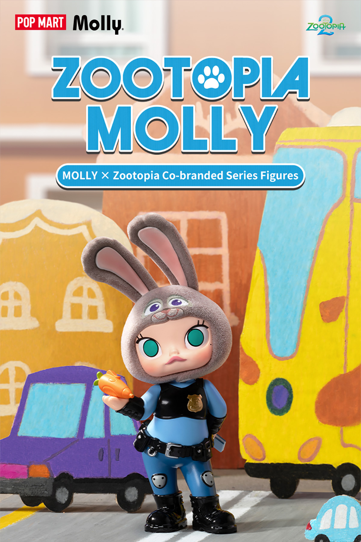 MOLLY x ズートピア コラボシリーズ - POP MART (Japan)