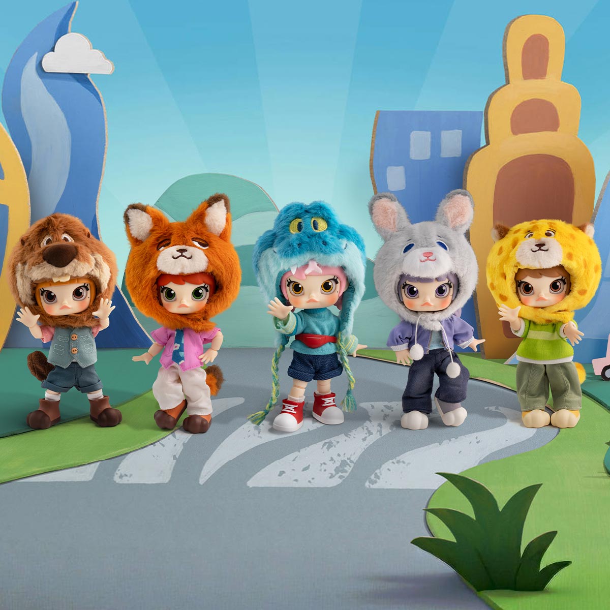 MOLLY ズートピア2シリーズ1/12 アクションフィギュア - POP MART (France)