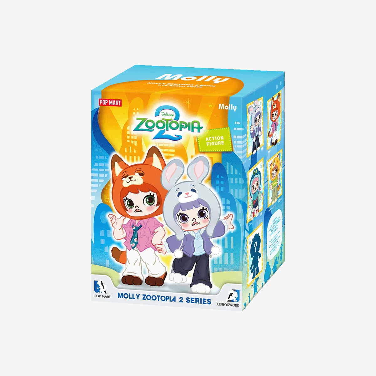 MOLLY ZOOTOPIA 2 Series 1/12 Action Figure - POP MART (Japan)