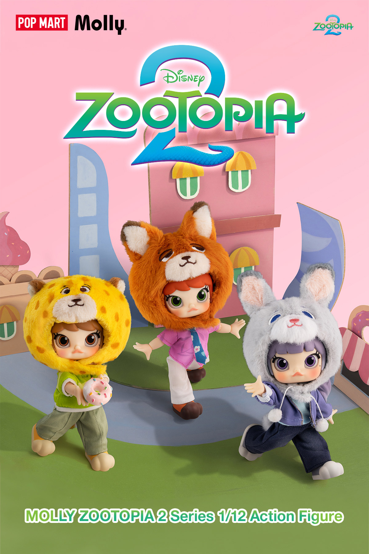 POPMART molly ZOOTOPIA2 シークレット POPMART molly ZOOTOPIA2
