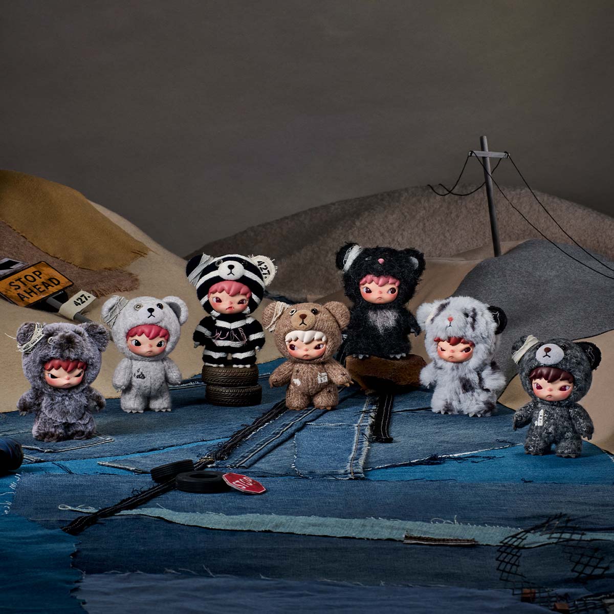 Hirono Road Journal シリーズ ぬいぐるみペンダント - POP MART (Japan)