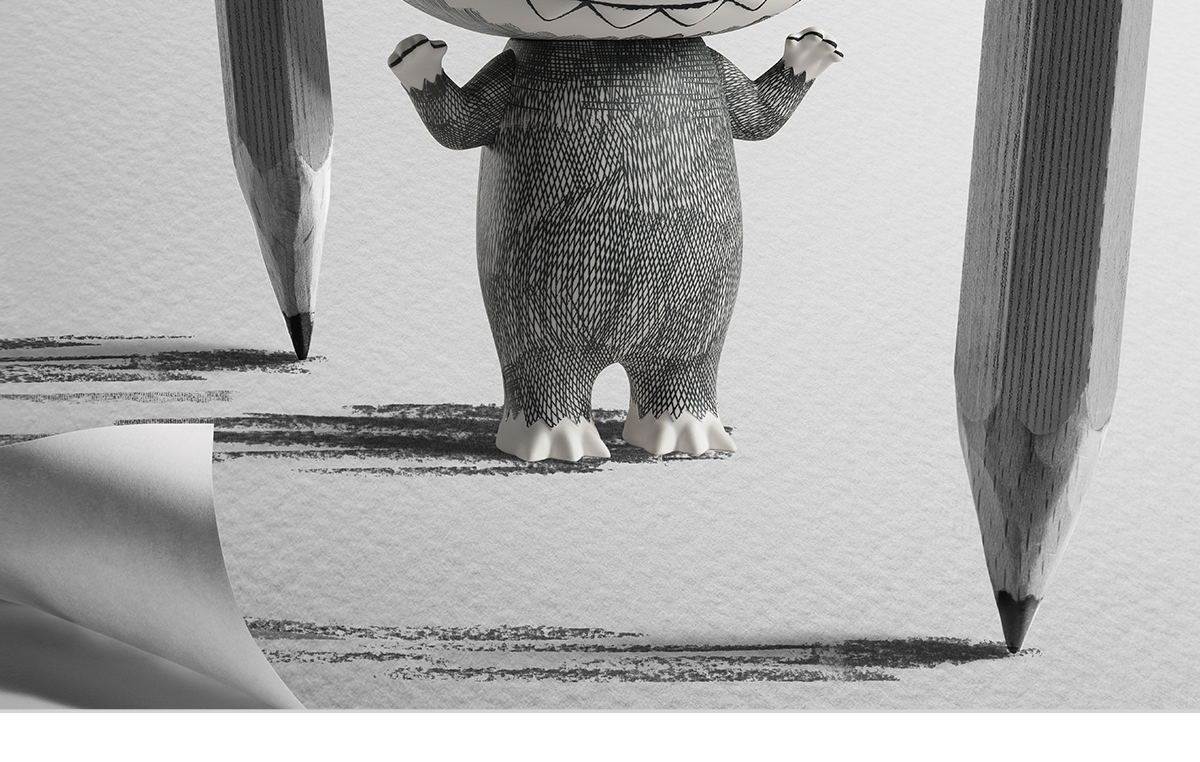 MEGA LABUBU 400% Sketch - POP MART (Hong Kong, China)