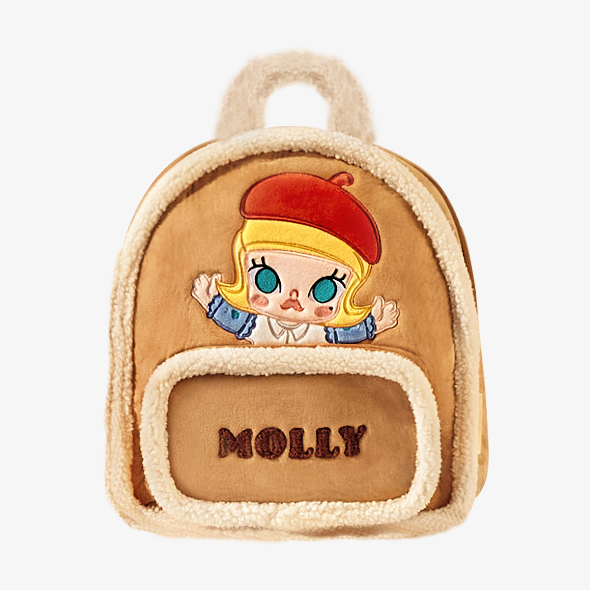 Classic Bag Series- MOLLY Suede Leather Backpack - POP MART (Hong