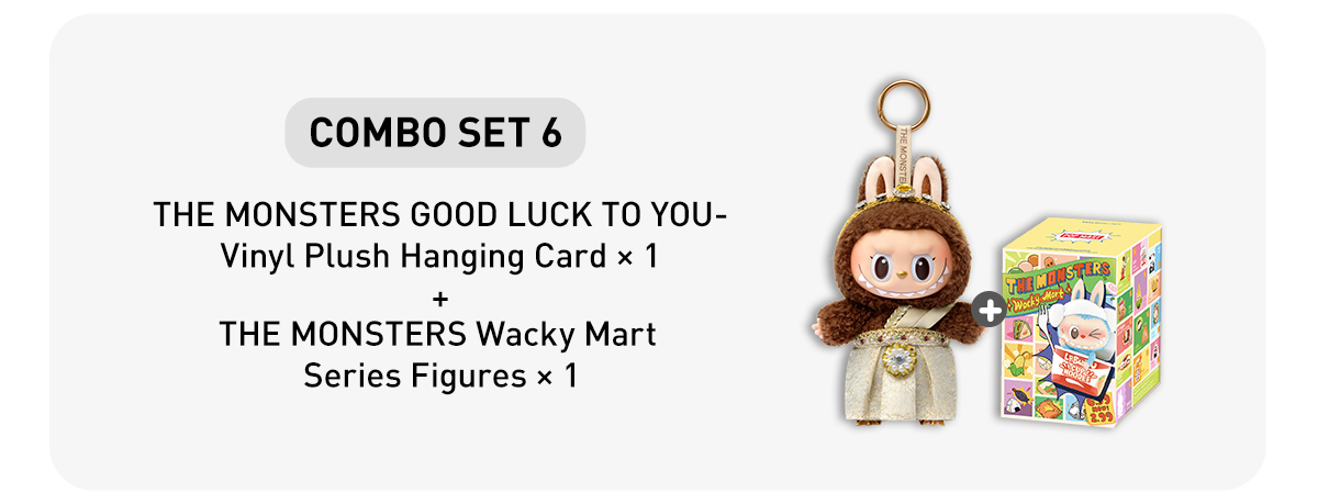 LABUBU GOOD LUCK TO YOU-Vinyl Plush Doll Pendant - POP MART (Thailand)
