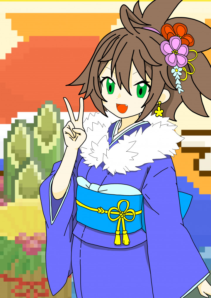 1枚絵のご提供プランその月の季節モノなどの1枚絵をなんと！最大3枚