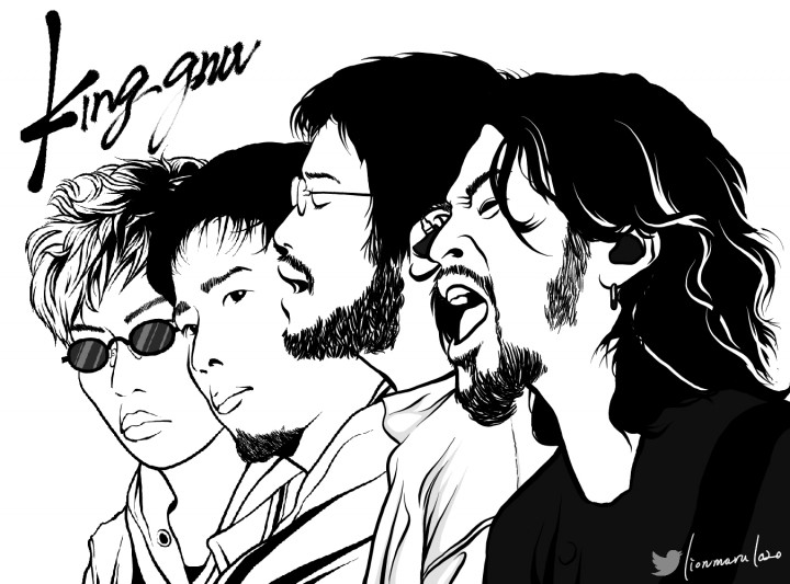 商用OK☆どこでも使えるモノクロの似顔絵SNS、HP、Youtube、ポスター