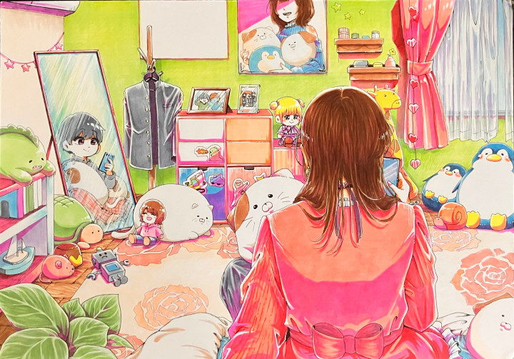 アナログで描く！手描きイラスト手描きイラスト受付中| イラスト依頼