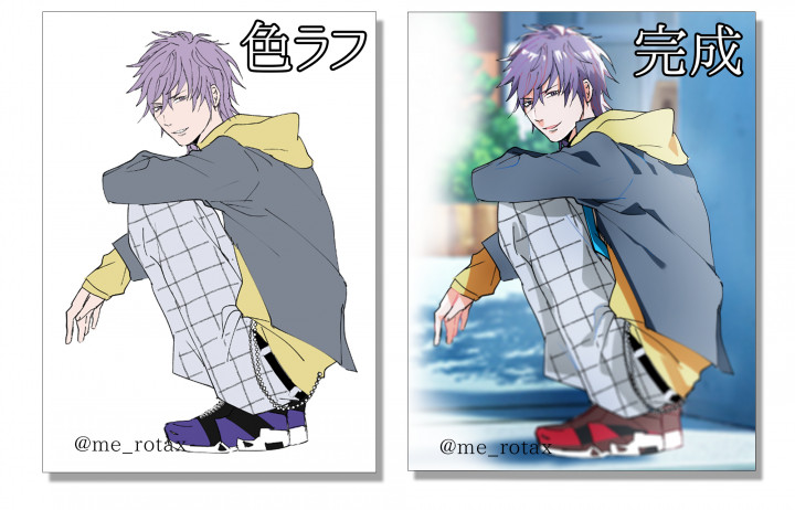 SNSアイコン 夢絵 イラストオーダー承ります！夢絵、BL、どんな