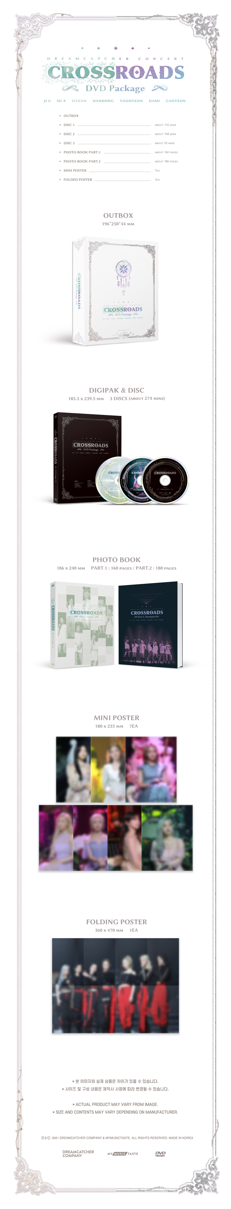 DREAMCATCHER 2021 CROSSROADS DVD Video Call Fansign Event!