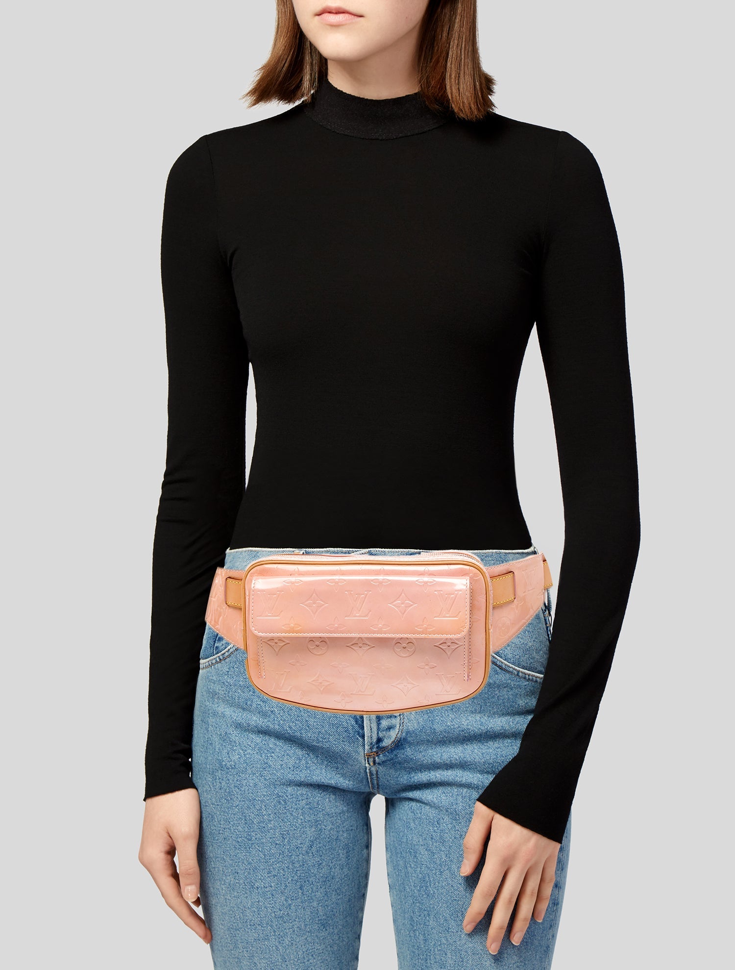 The Row Mini Envelope Multi-Card Case Belt Bag - Brown Waist Bags