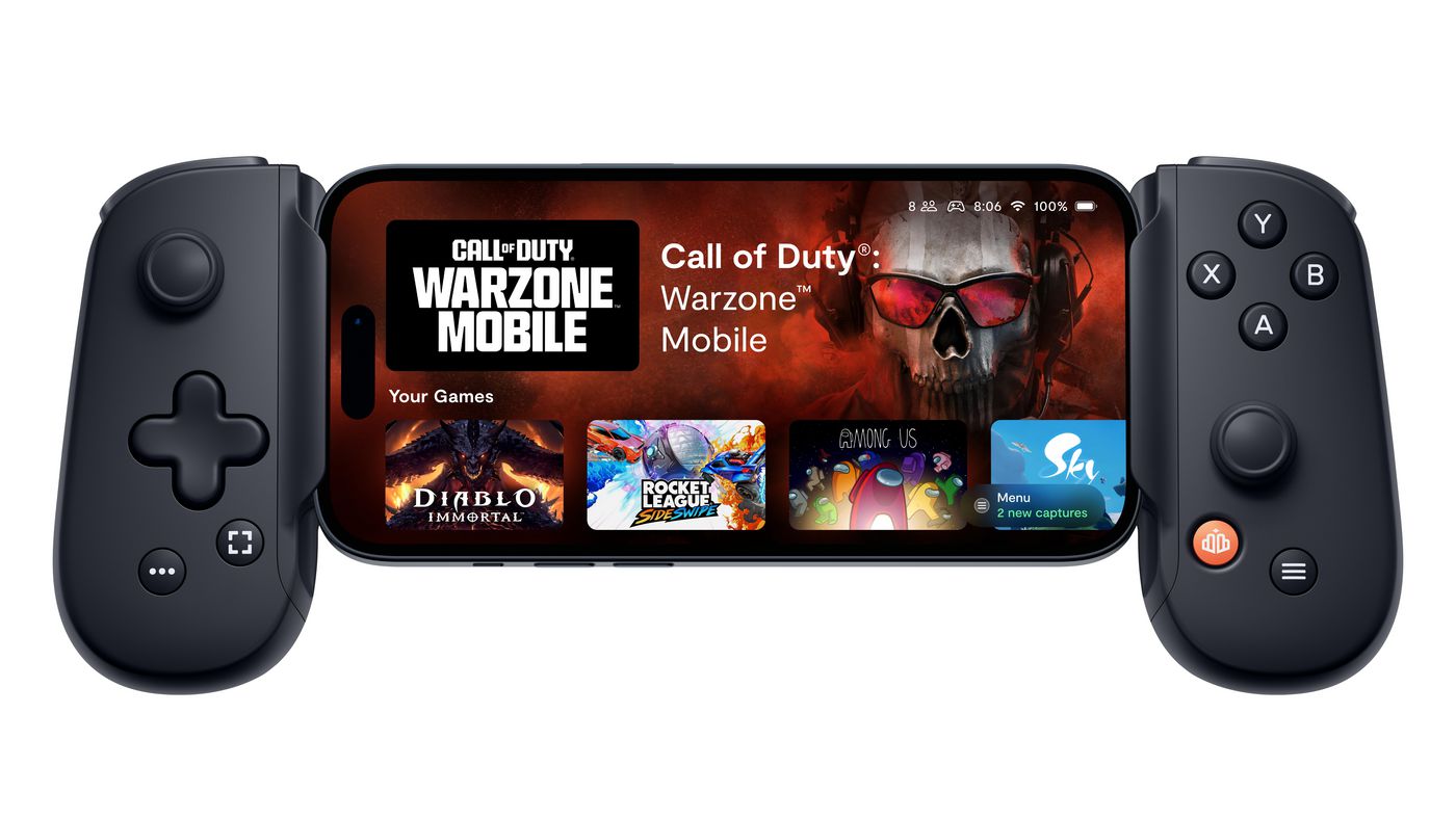 BB-51-P-BR, Backbone One for iPhone 15 & Android - USB-C (2nd gen