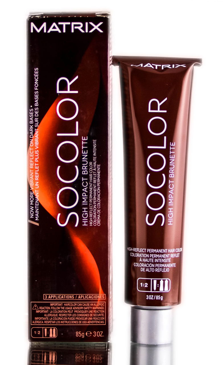 JN Jade Neutral, Matrix SoColor High Impact Brunette Perm