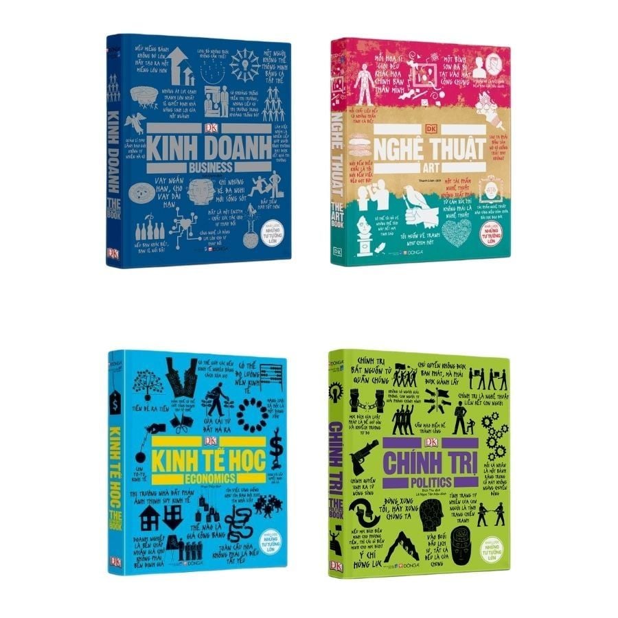 Combo 4 Cuốn Khái Lược Những Tư Tưởng Lớn – SÁCH ĐÔNG A