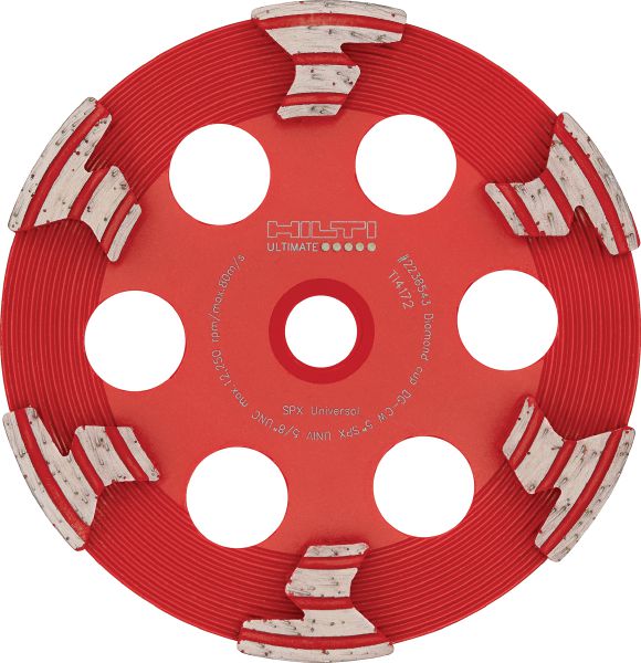 SPX Universal diamond cup wheel (flat) - Diamond blades and cup