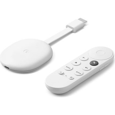 Google Chromecast Tv 4K Medya Oynatıcı Beyaz Fiyatı