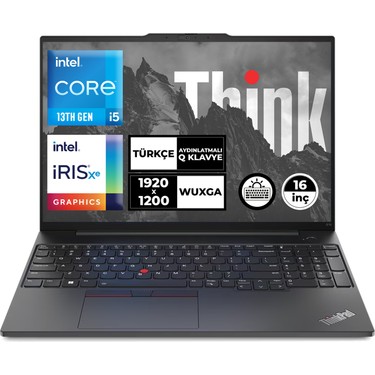Lenovo Thinkpad E16 Gen 1 Intel Core I5-1335U 16GB 512 GB Fiyatı