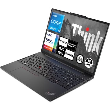 Lenovo Thinkpad E16 Gen 1 Intel Core I5-1335U 16GB 512 GB Fiyatı