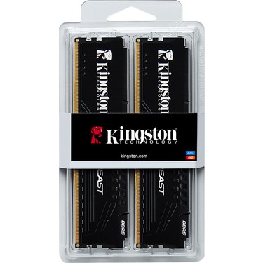 KINGSTON 32GB 5600MT/s DDR5 CL36 DIMM (Kit of 2) Beast Black Fiyatı